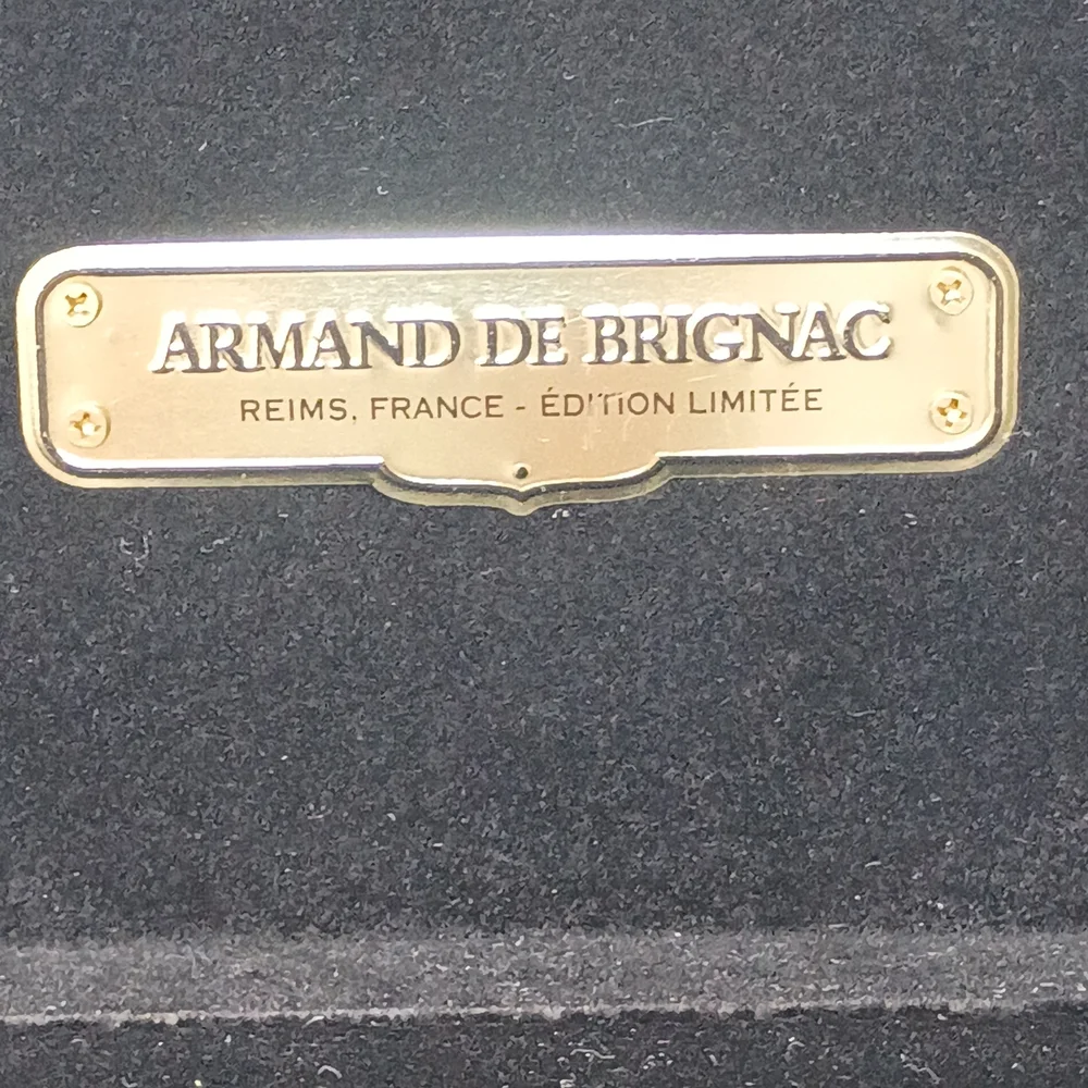 Black Gloss Ace Of Spade Decorative Box with Gold Ace Of Spade Emblem